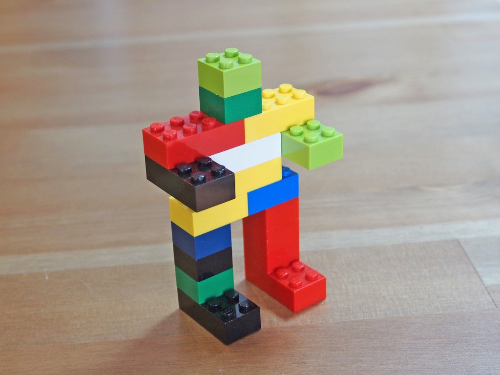 レゴの簡単ロボット、基本形