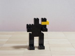 黒いロボット