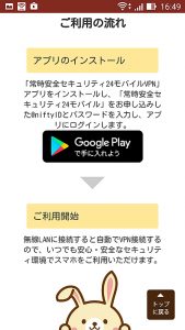 利用の流れ
