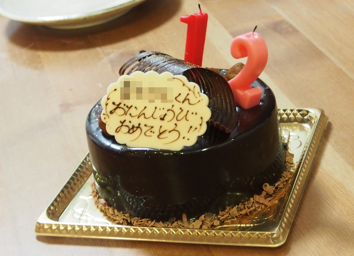 12、誕生日ケーキ、日本
