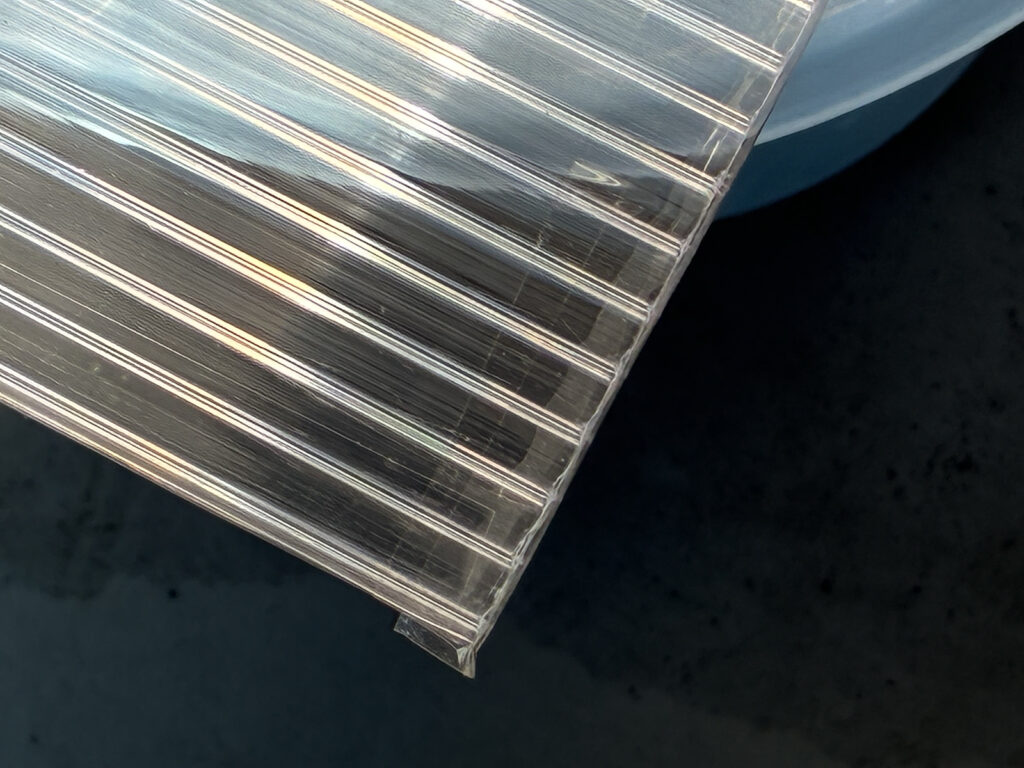 ポリカーボネート、端の処理